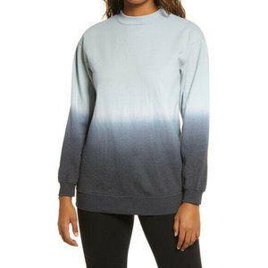 BP Womens Dip Dye Ombre Sweater Blue Size S